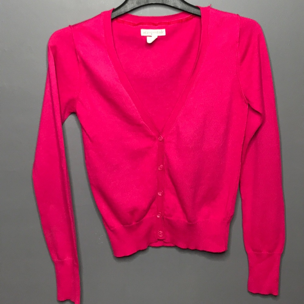 Pink Aeropostale Cardigan